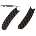 FIAT 500 ABARTH Paddle Shifter Trim Kit in Carbon Fiber
